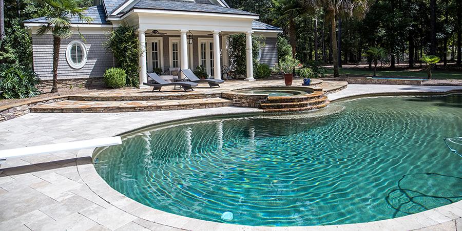 Geometric Pool & Hardscape – [City]